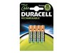 Duracell (AAA) Supreme Rechargeable Batteries Pack of 4