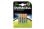 Duracell (AAA) Supreme Rechargeable Batteries Pack of 4