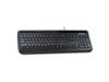 Microsoft 600 USB Wired Keyboard (Black)