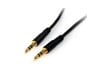 StarTech.com (6 feet) 3.5mm Stereo Audio Cable Male/Male (Black)