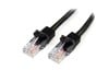 StarTech.com 2m CAT5E Patch Cable (Black)