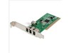 StarTech.com 4 port PCI 1394a FireWire Adaptor Card 3 External 1 Internal FireWire Adaptor PCI Firewire 3 ports