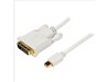 StarTech.com 10 feet Mini DisplayPort to DVI Adaptor Converter Cable - Mini DisplayPort to DVI 1920x1200 - White