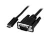 StarTech.com (1m) USB-C to VGA Adaptor Cable 1920x1200 (Black)