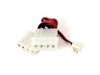 StarTech.com (30.4cm) Fan Adaptor - TX3 to 2x LP4 Power Y Splitter Cable