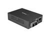 StarTech.com 1000Base-LX Gigabit Single Mode Fiber Ethernet Media Converter SC (10km)