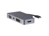 StarTech.com USB-C Multiport Adaptor 4-in-1 VGA DVI HDMI Mini-DisplayPort (Space Grey)