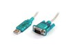 StarTech.com 3 feet USB to RS232 DB9 Serial Adaptor Cable - M/M