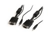 StarTech.com (2m) Coax High Resolution Monitor VGA Cable with Audio HD15 M/M