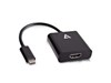 V7 USB-C Male to HDMI Female Adaptor Black
