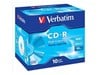 Verbatim CD-R 40x 800MB 90min Hi Capacity Jewel Case (10 Pack)