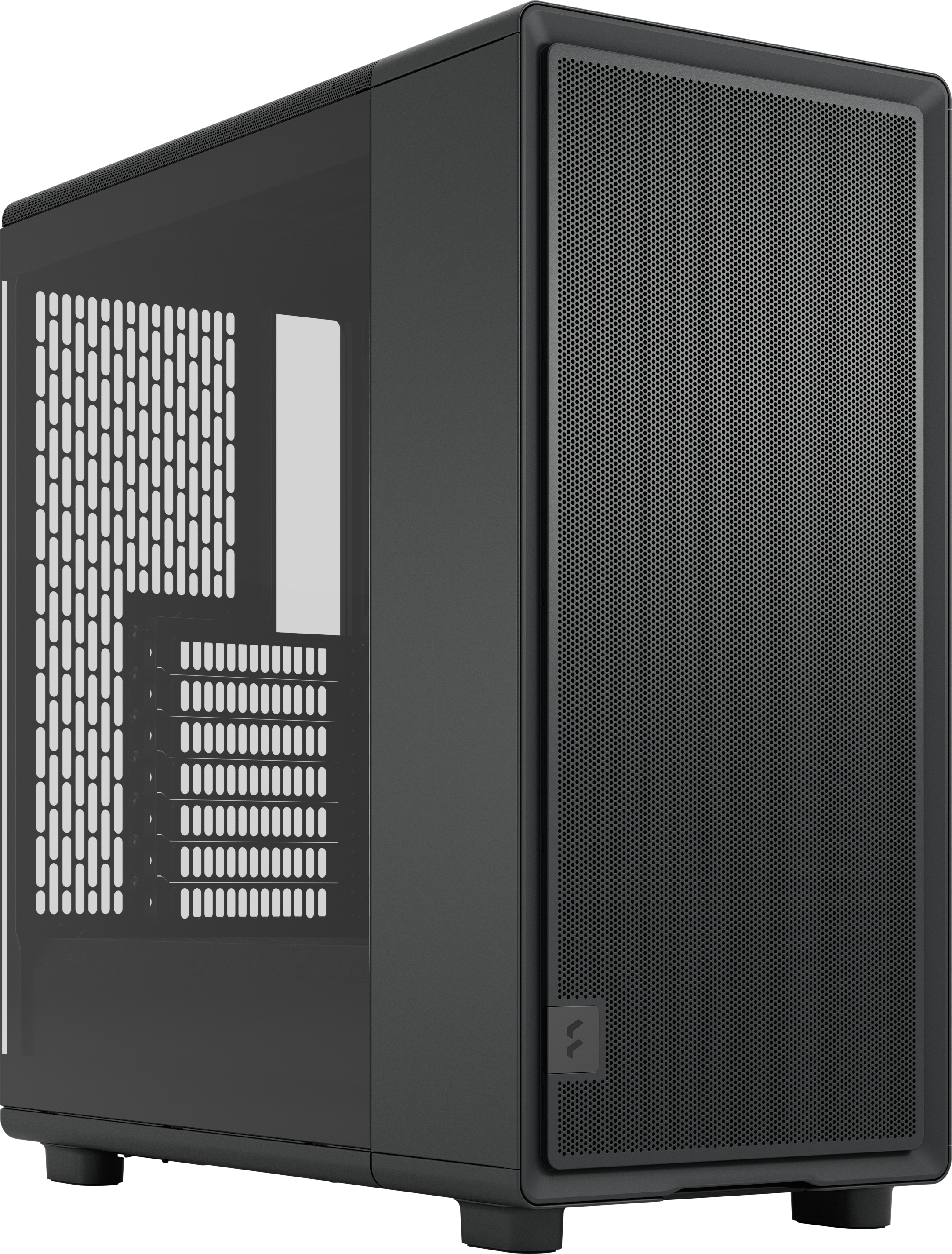 Fractal Black Epoch Tg Mid Tower Gaming Case Size 12
