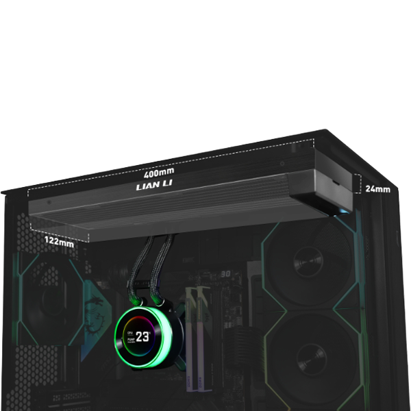 Lian Li HydroShift II LCD-C 360R All In One CPU Cooler 360mm