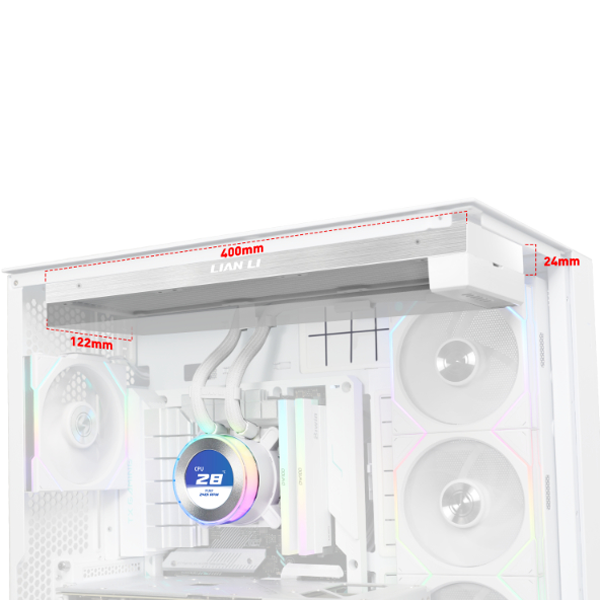 HydroShift LCD 360R WHITE Lian Li HydroShift II LCD-C 360R All In