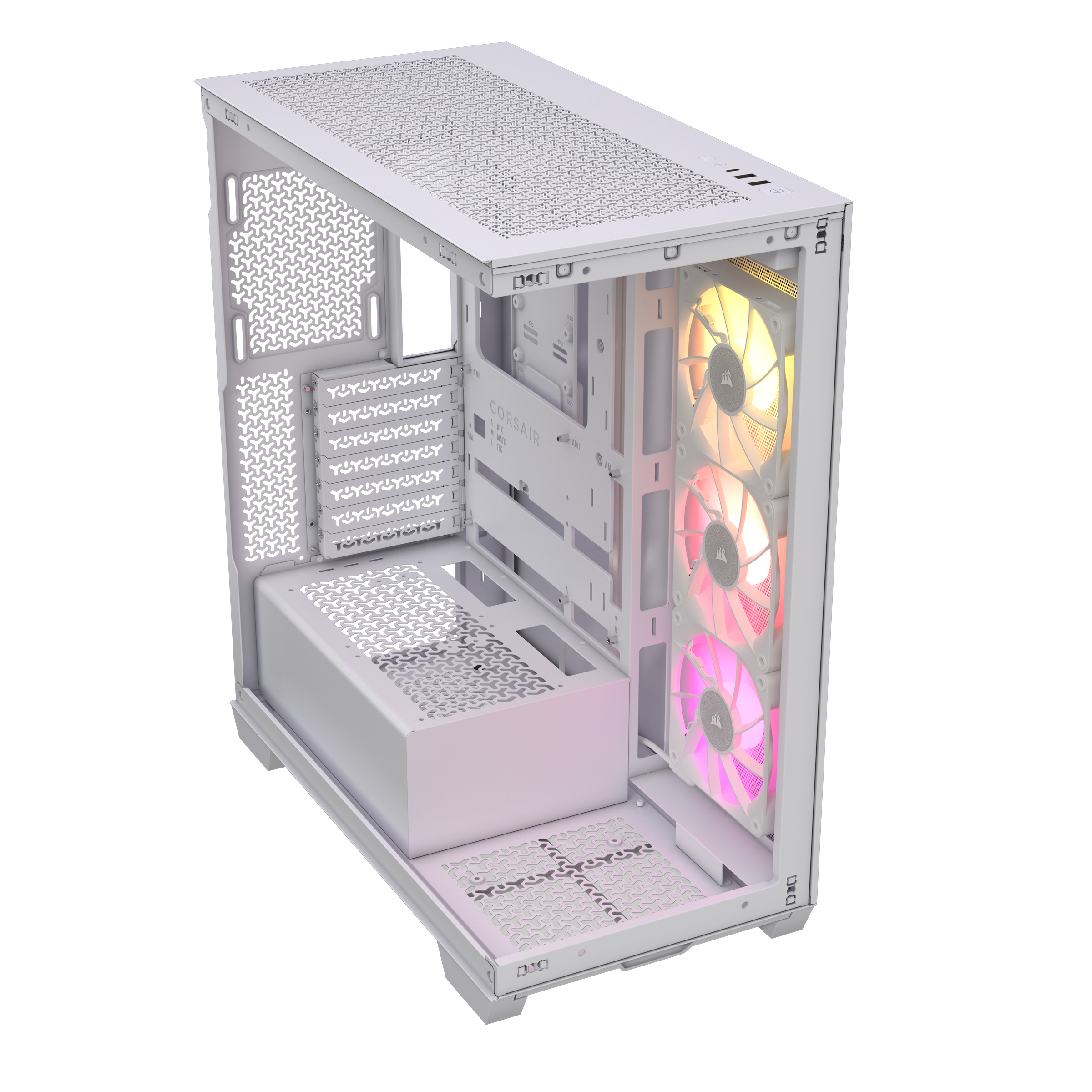 Corsair iCUE LINK 3500X RGB Mid Tower Case - White - CC-9011281-WW