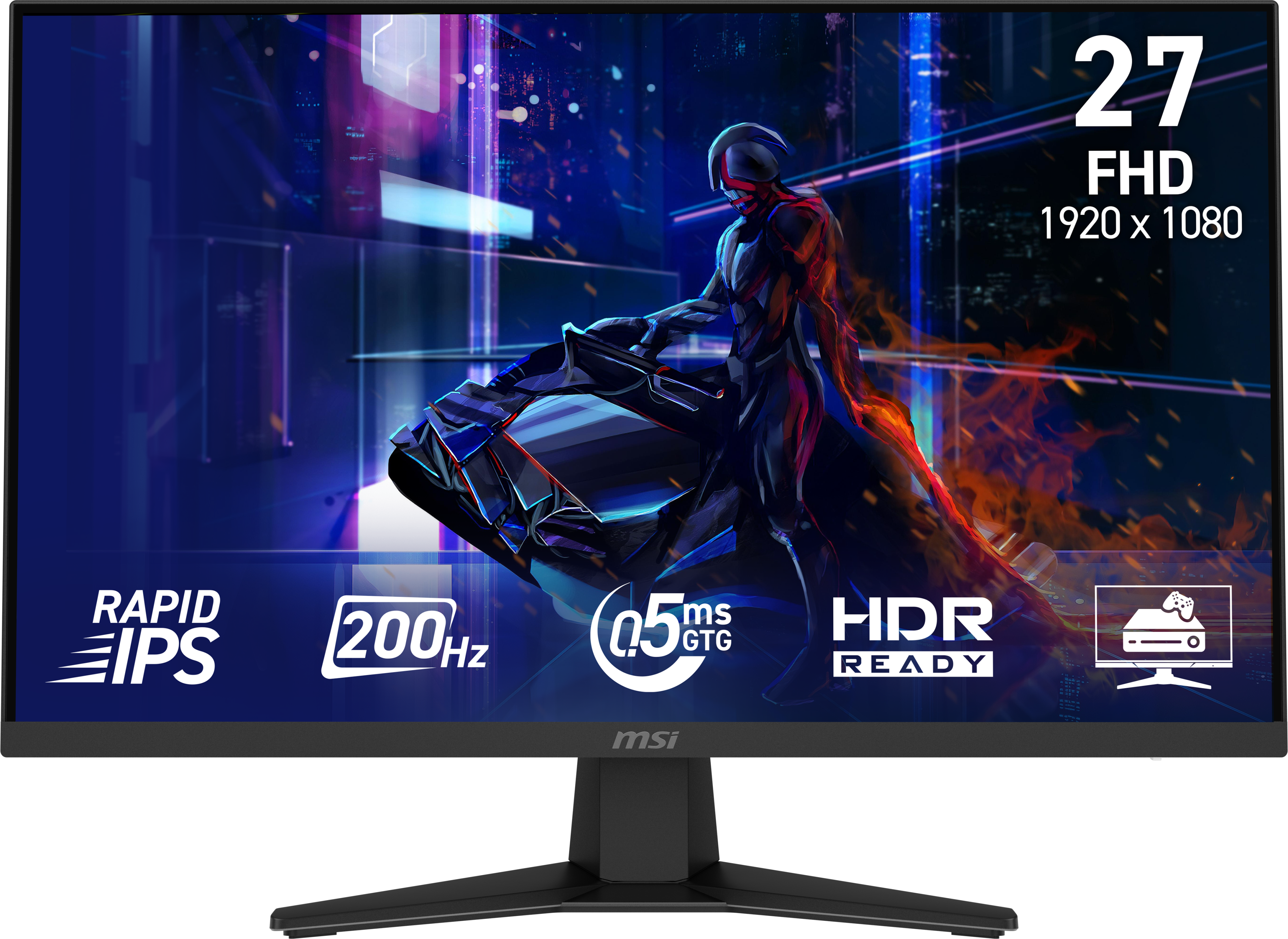 MSI MAG 274F 27" Gaming Monitor - S-IPS, 200Hz, 0.5ms, HDMI, DP