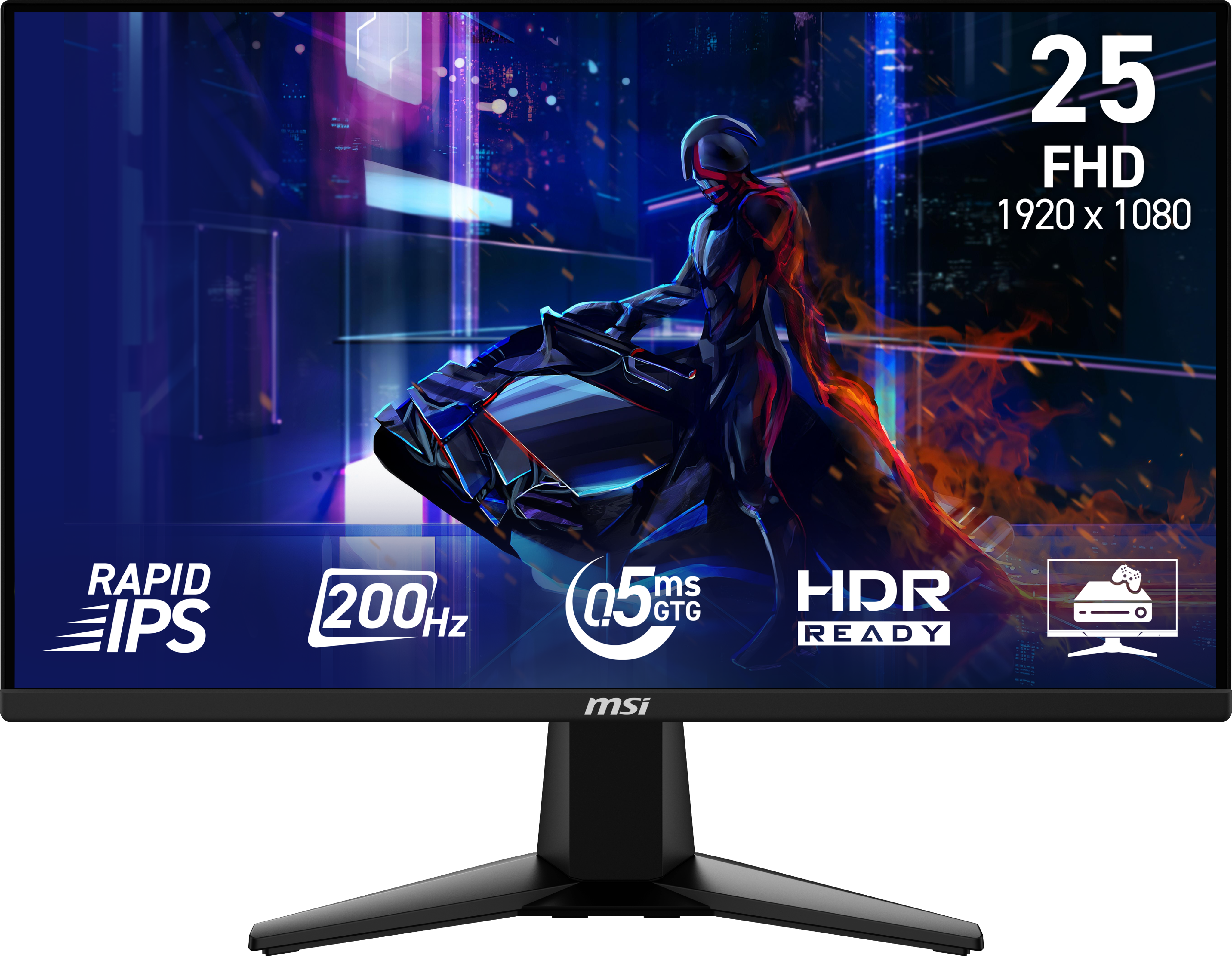 MSI MAG 255F E20 24.5 Inch 200Hz FHD Gaming Monitor - CCL Computers