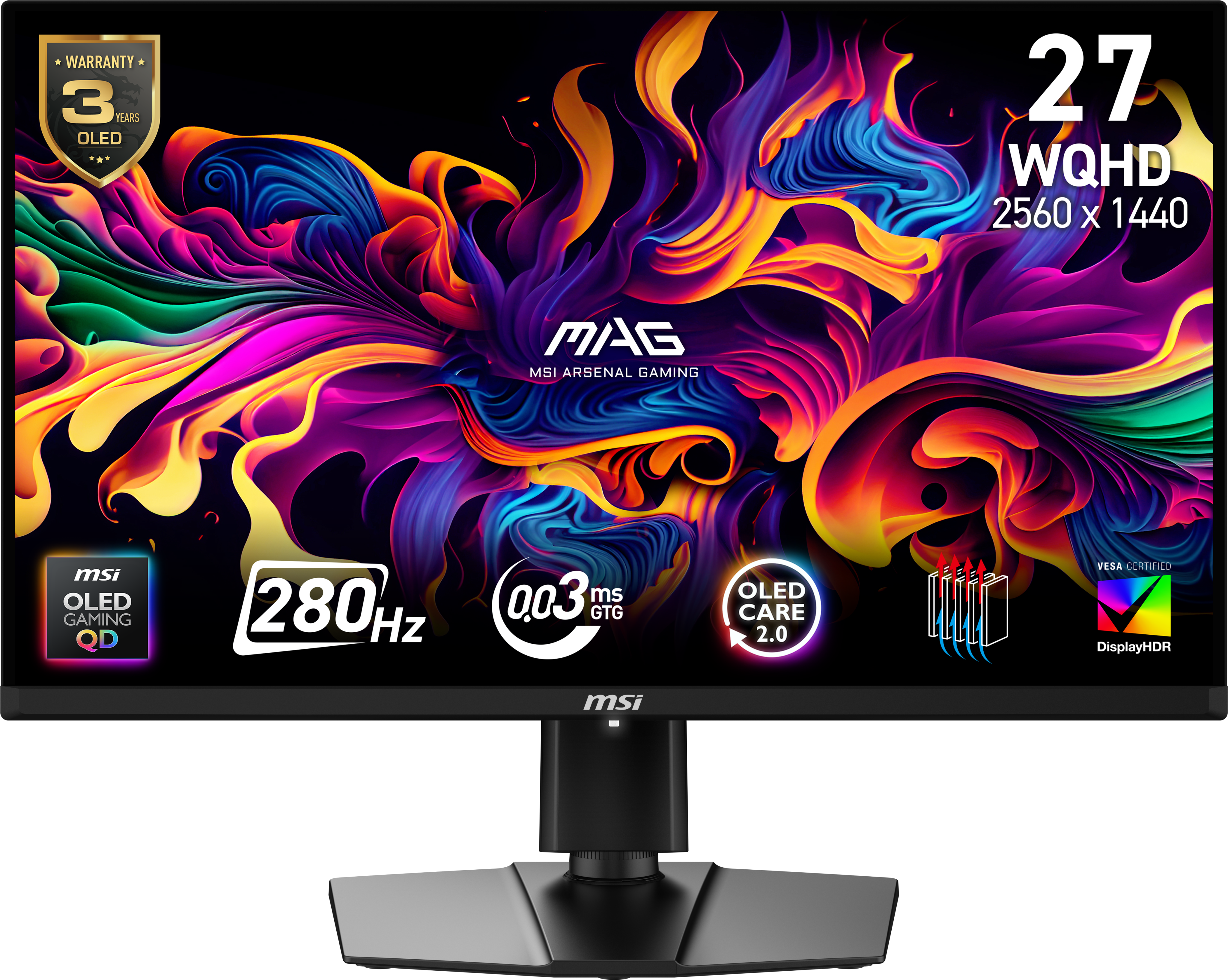 MSI 有機EL ゲーミングモニター MAG 272UP QD-OLED X24 MAG 272UP QD-OLED X24 | 27 Inch Gaming Monitor | MSI Global
