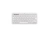 Logitech Pebble Keys 2 K380s Wireless Keyboard - Tonal White