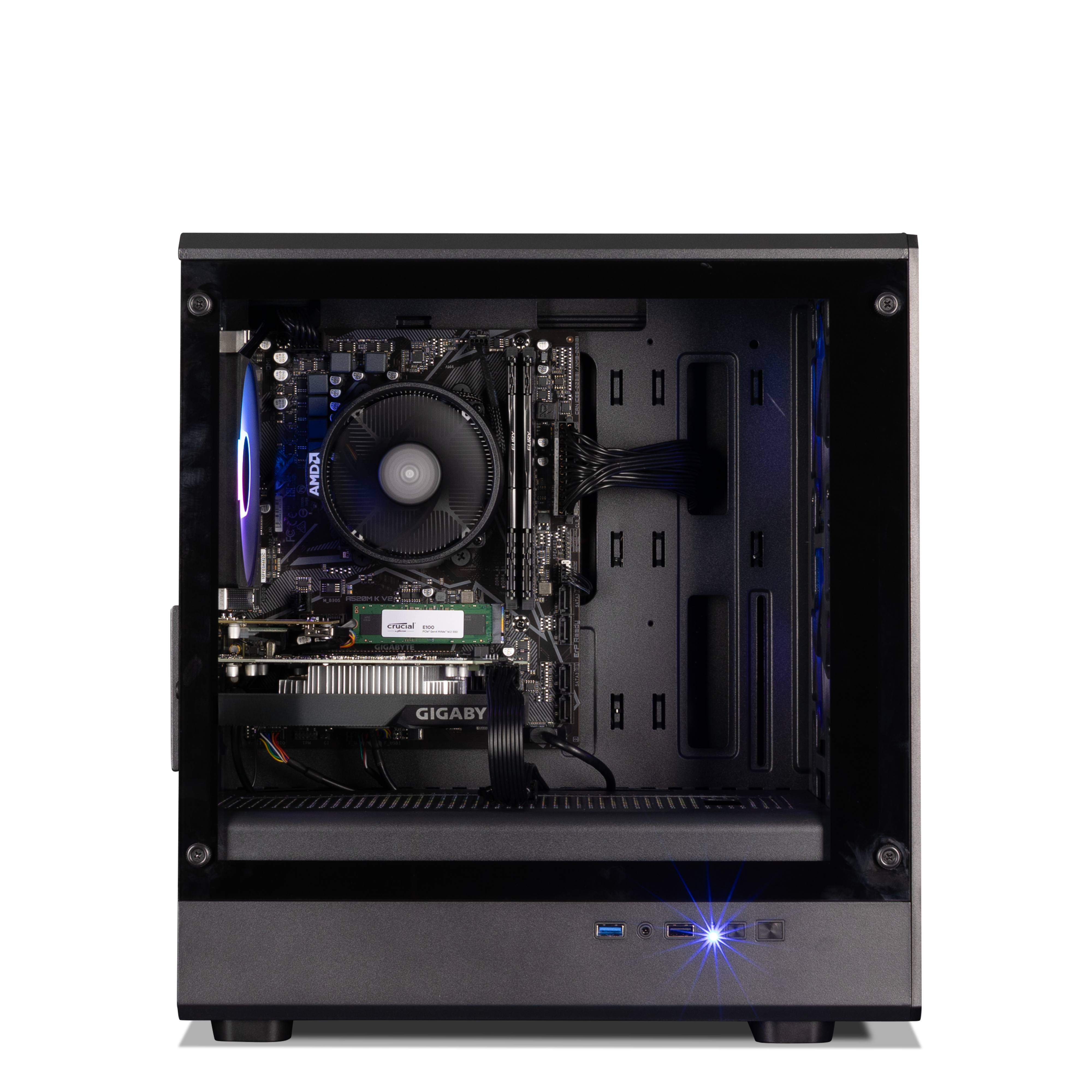 Horizon Ryzen 5 RX 9060 XT 16GB Gaming PC - HZN-GAM-CORE-006