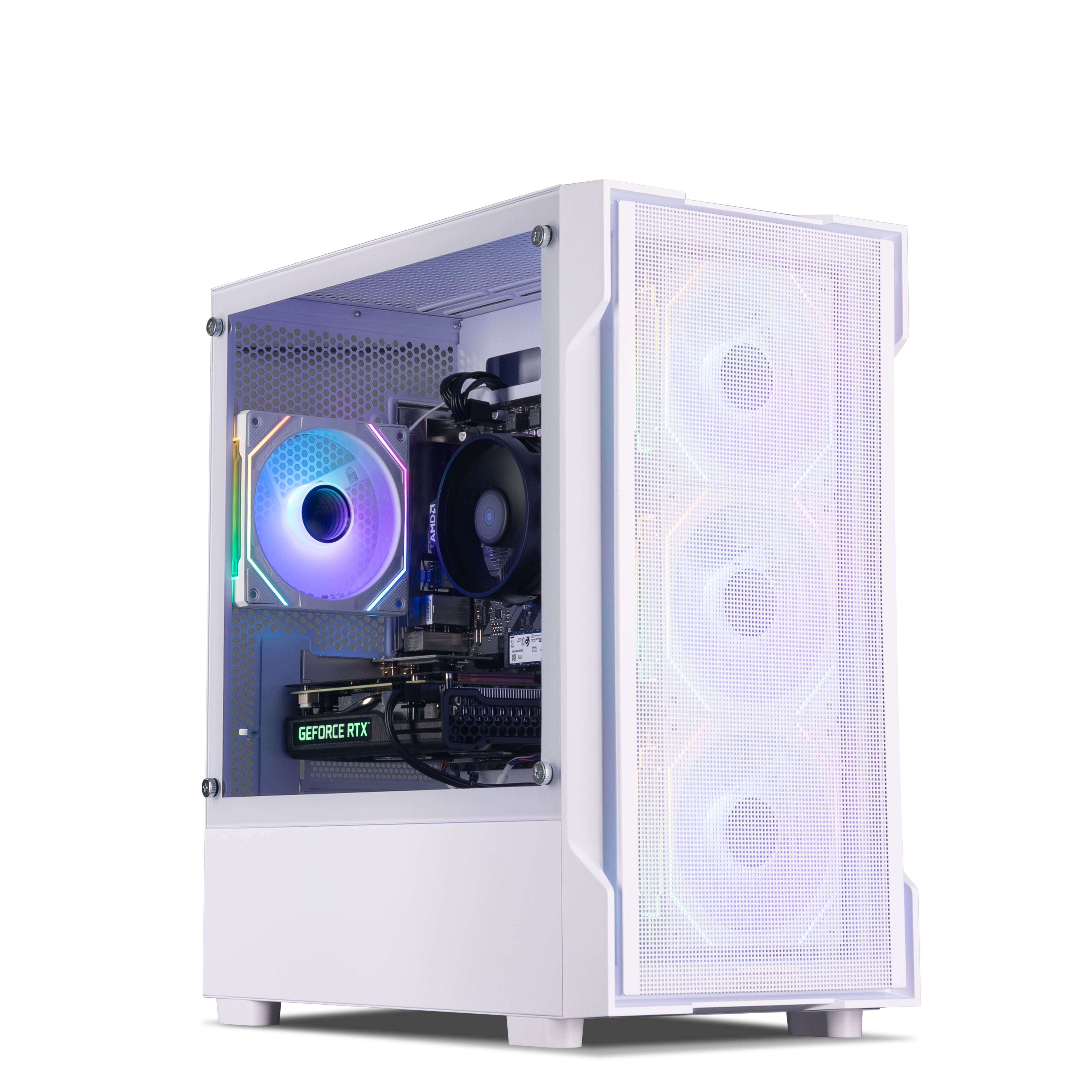 Horizon Ryzen 5 RTX 5060 Pre-built Gaming PC in White