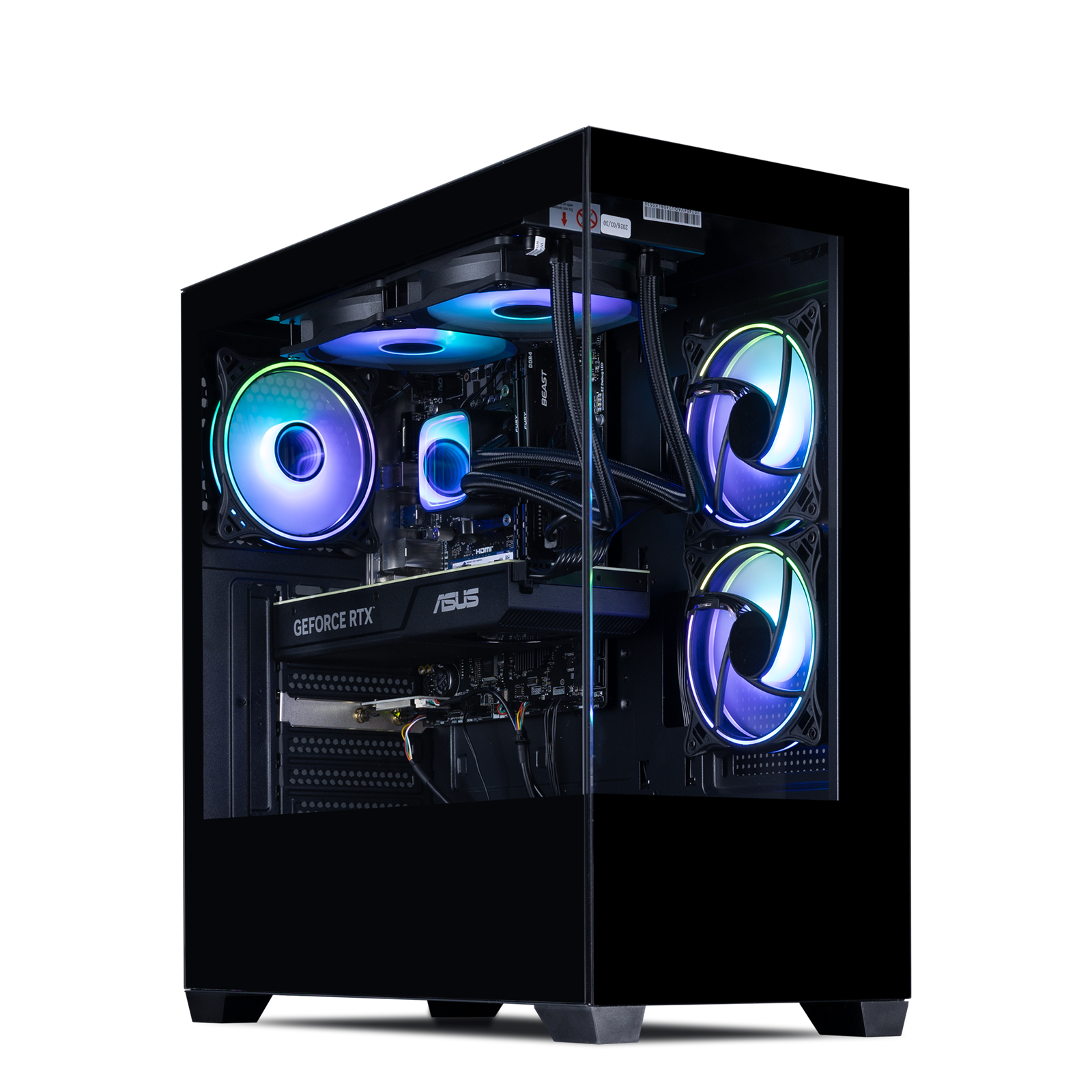 Image of Horizon Ryzen 7 9700X RX 9070 Gaming PC with Pro Bundle