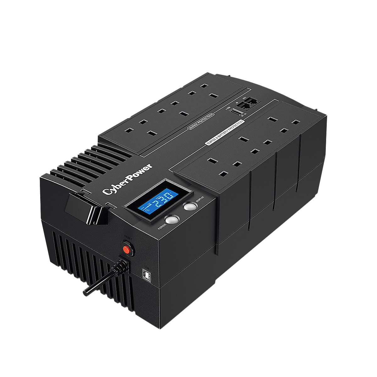 CyberPower BR700ELCD-UK 700VA, 420W UPS