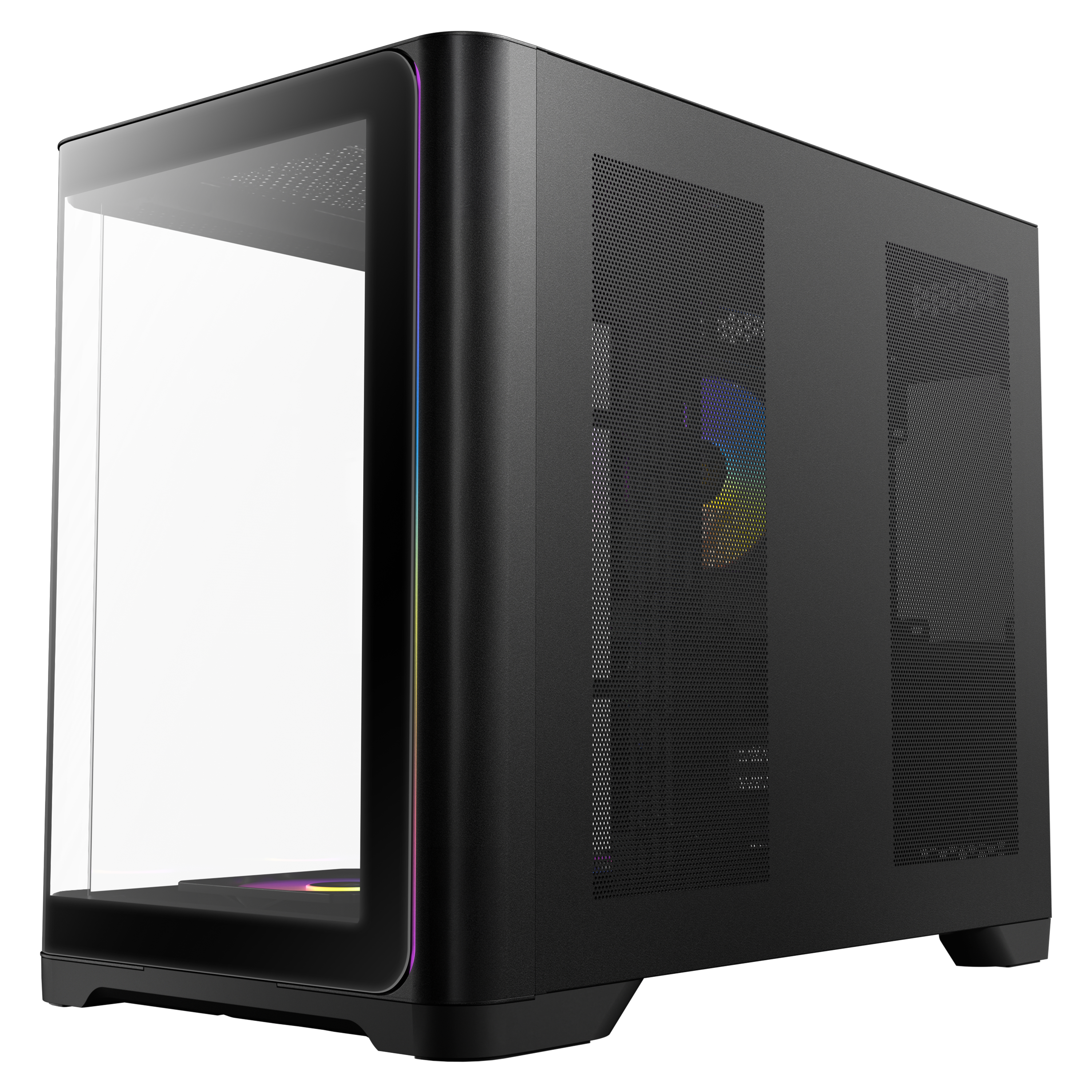 Antec C5 ARGB Mid Tower Case PC Gaming - Vetro Temperato, 7 Ventole RGB Preinstallate - Foto 6