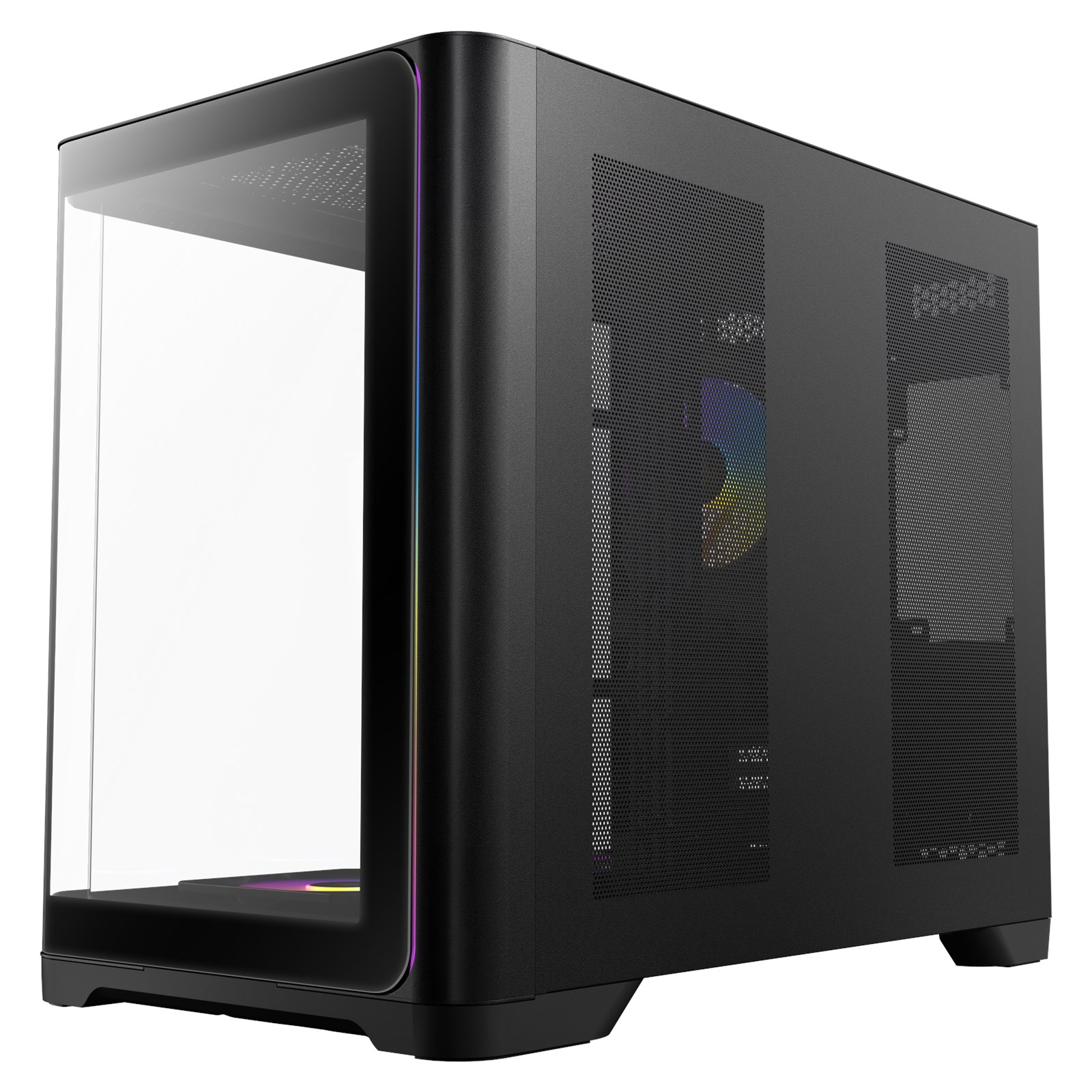 Antec C5 ARGB Mid Tower Case PC Gaming - Vetro Temperato, 7 Ventole RGB Preinstallate - Foto 6