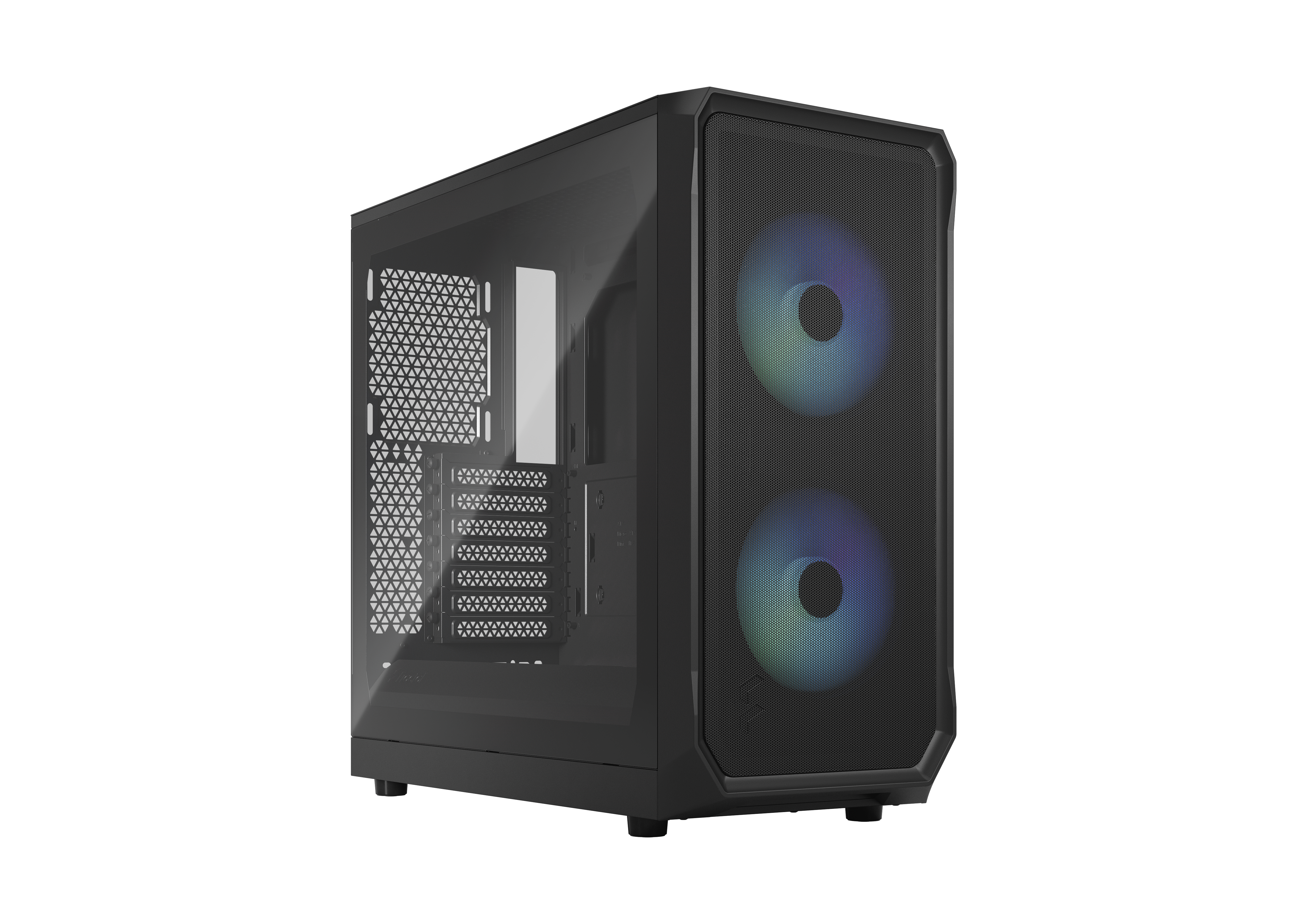 Fractal Focus 2 RGB Mid Tower Gaming Case - Black 