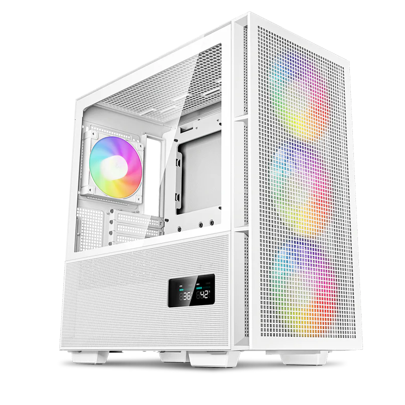 DeepCool CH560 Digital ARGB Mid-Tower Case - WHITE - R-CH560-WHAPE4D-G-1