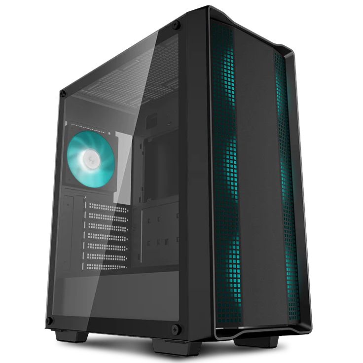 DeepCool CC560 ARGB V2 Mid Tower Gaming Case - Black - R
