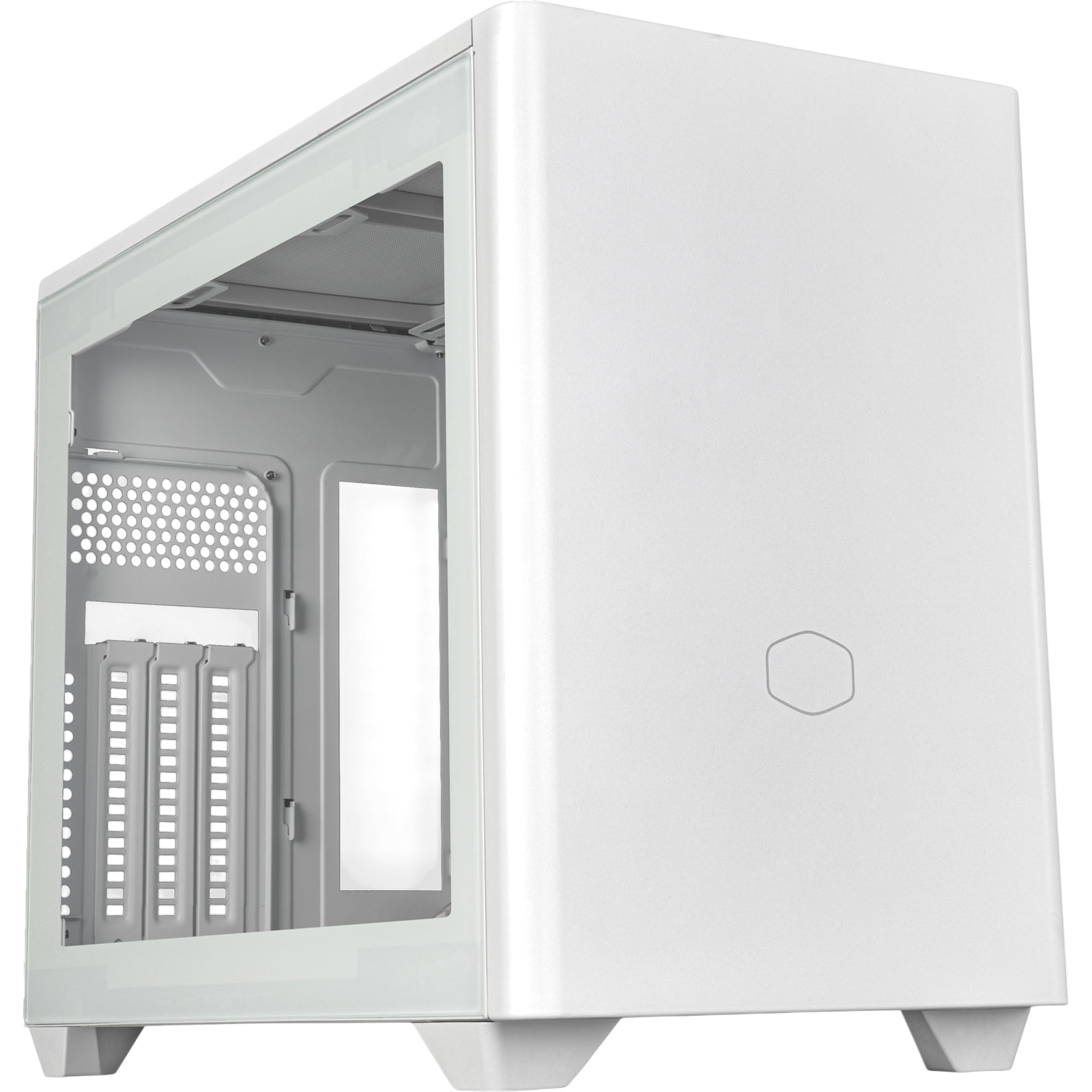 Cooler Master MasterBox NR200P V2 SFF Case - White