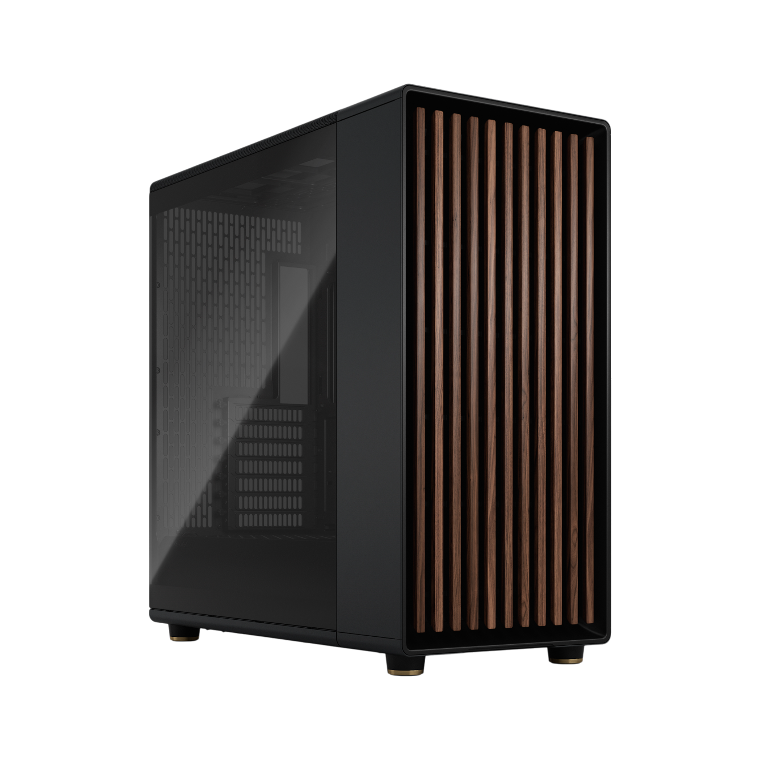 Fractal North XL Dark TG Full Tower Case - Black 