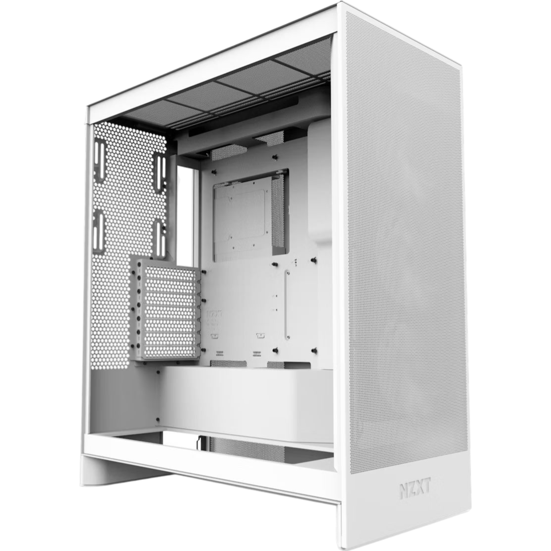 NZXT H7 Flow Mid Tower Case - White 
