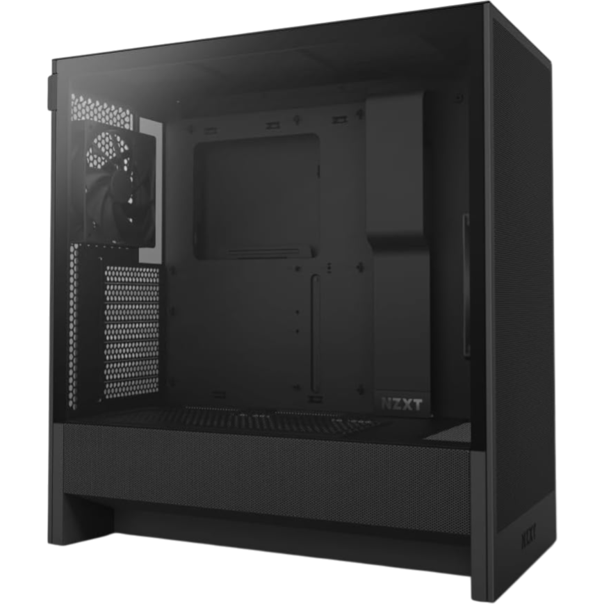 NZXT H5 Flow Mid Tower Gaming Case - Black - CC-H52FB-01 | CCL