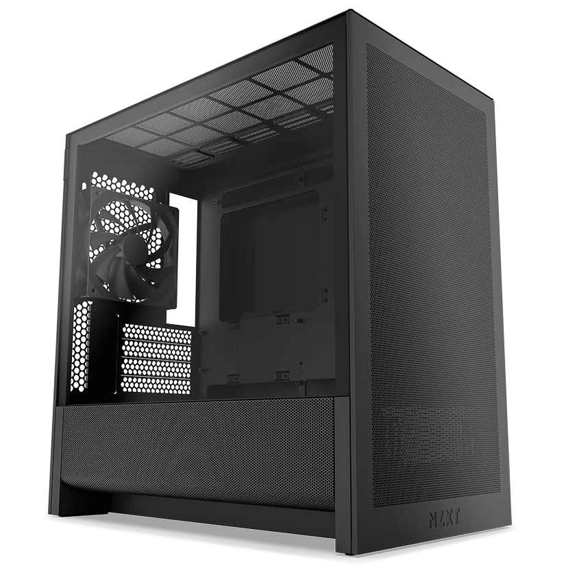 NZXT H3 Flow Mid Tower Case - Black 