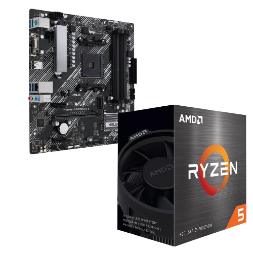 CCL AMD Ryzen 5 5600 Asus Prime A520 AM4 Motherboard Bundle - CCL
