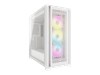 Corsair iCUE 5000D RGB AIRFLOW Mid Tower Gaming Case - White 