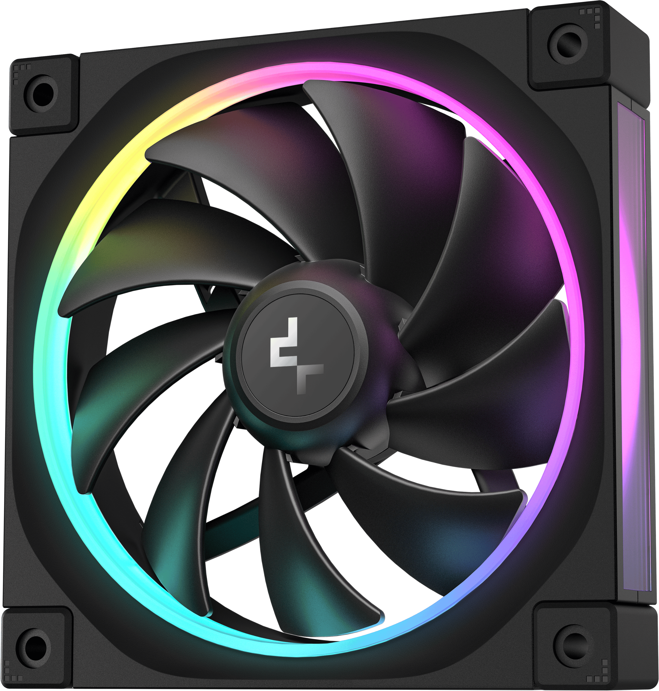 Deepcool Black Fl12 120Mm Pwm Fan In Size 36