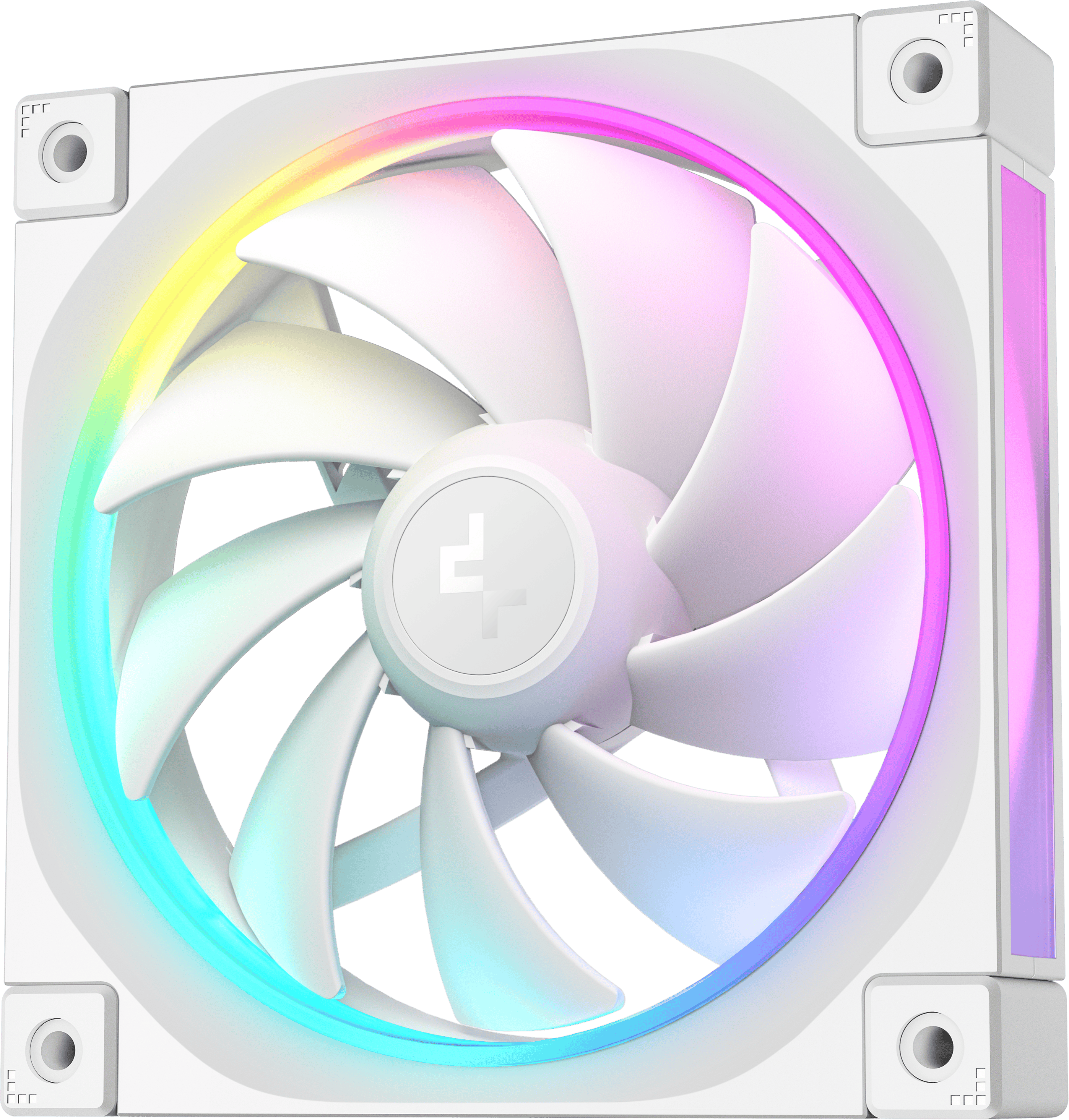 DeepCool FL12 WH-3 IN 1 120mm PWM Triple Fan Pack in White