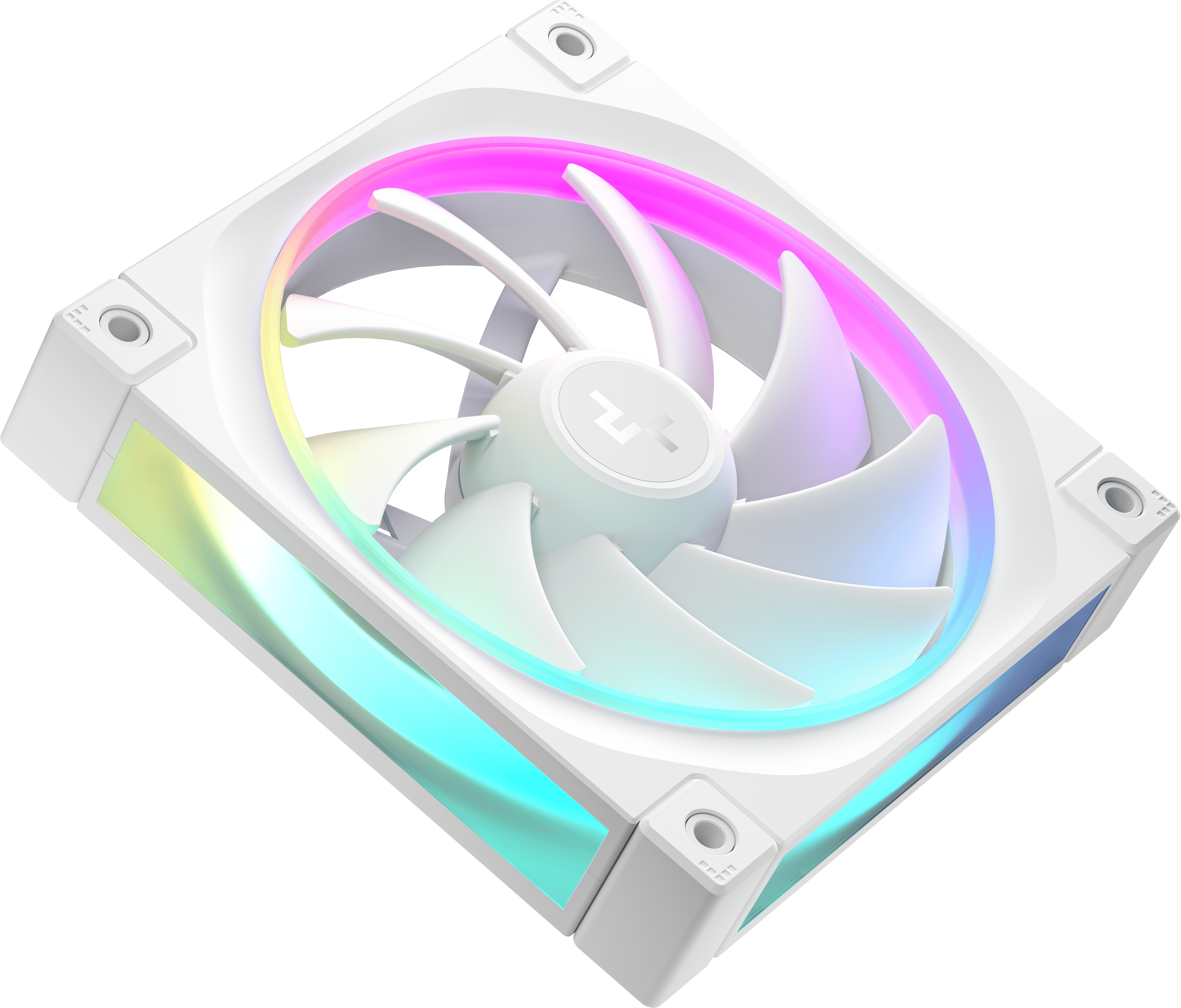 DeepCool FL12 WH-3 IN 1 120mm PWM Triple Fan Pack in White