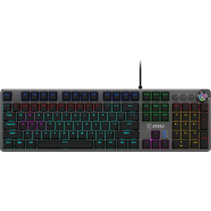 MSI FORGE GK310 Gaming Keyboard with Red Switches
