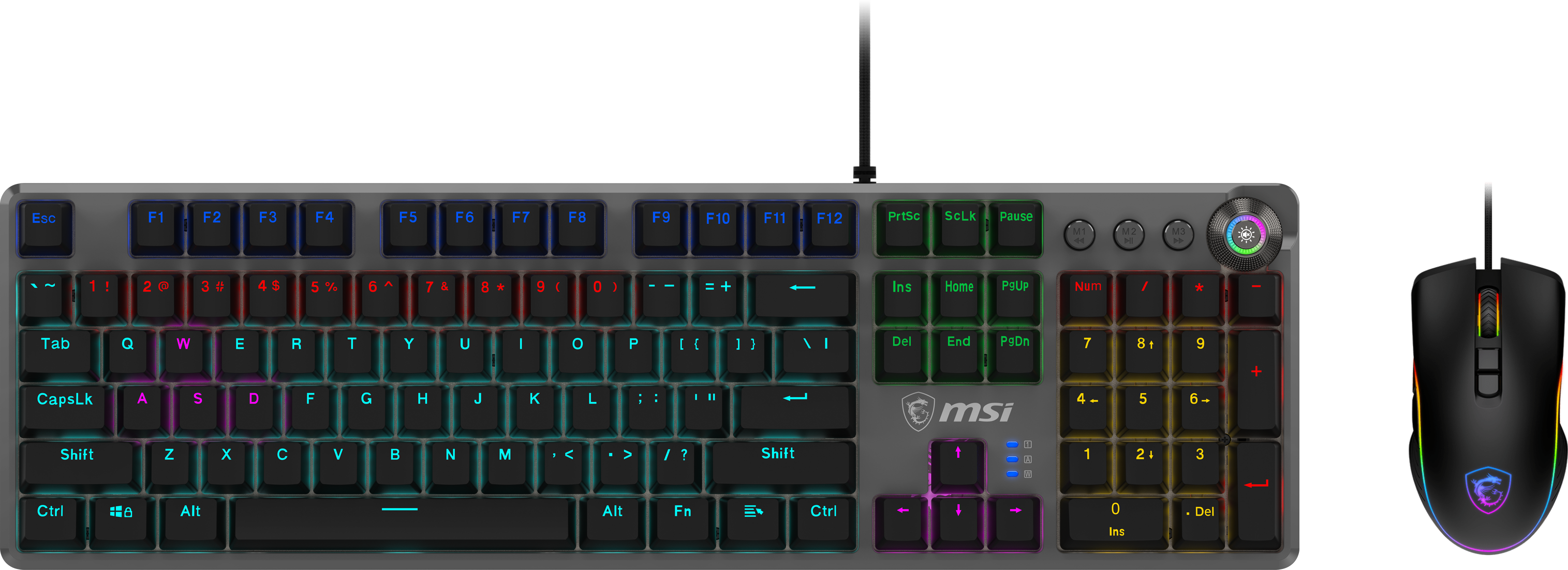 MSI Battlepack 2024 - Mechanical Keyboard and Mouse Bundle