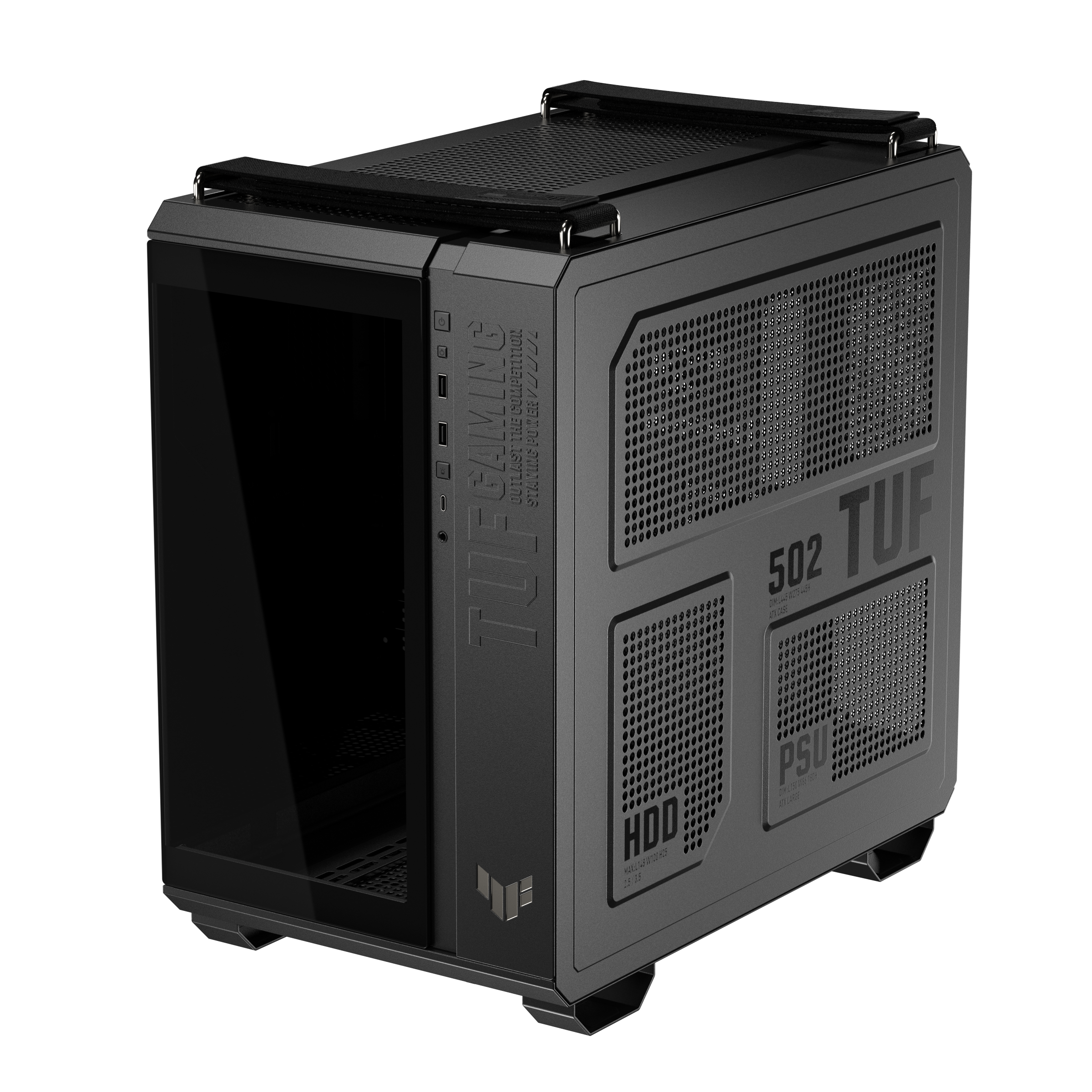 ASUS TUF Gaming GT502 Horizon ARGB Mid Tower Gaming Case - Black