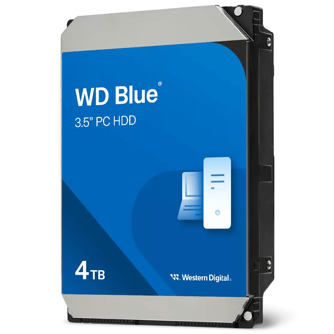 Image of "4TB Western Digital WD40EZZX 3.5"" SATA III Hard Drive - 5400RPM, 128MB Cache"
