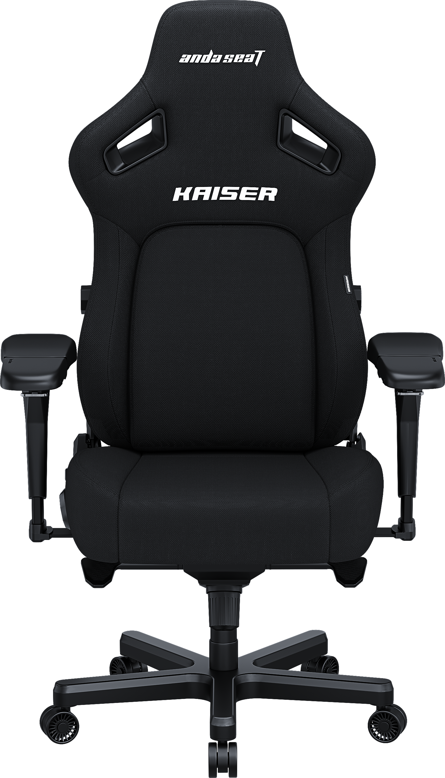 Andaseat Black Kaiser 4 Premium Gaming Chair In Fabric Large