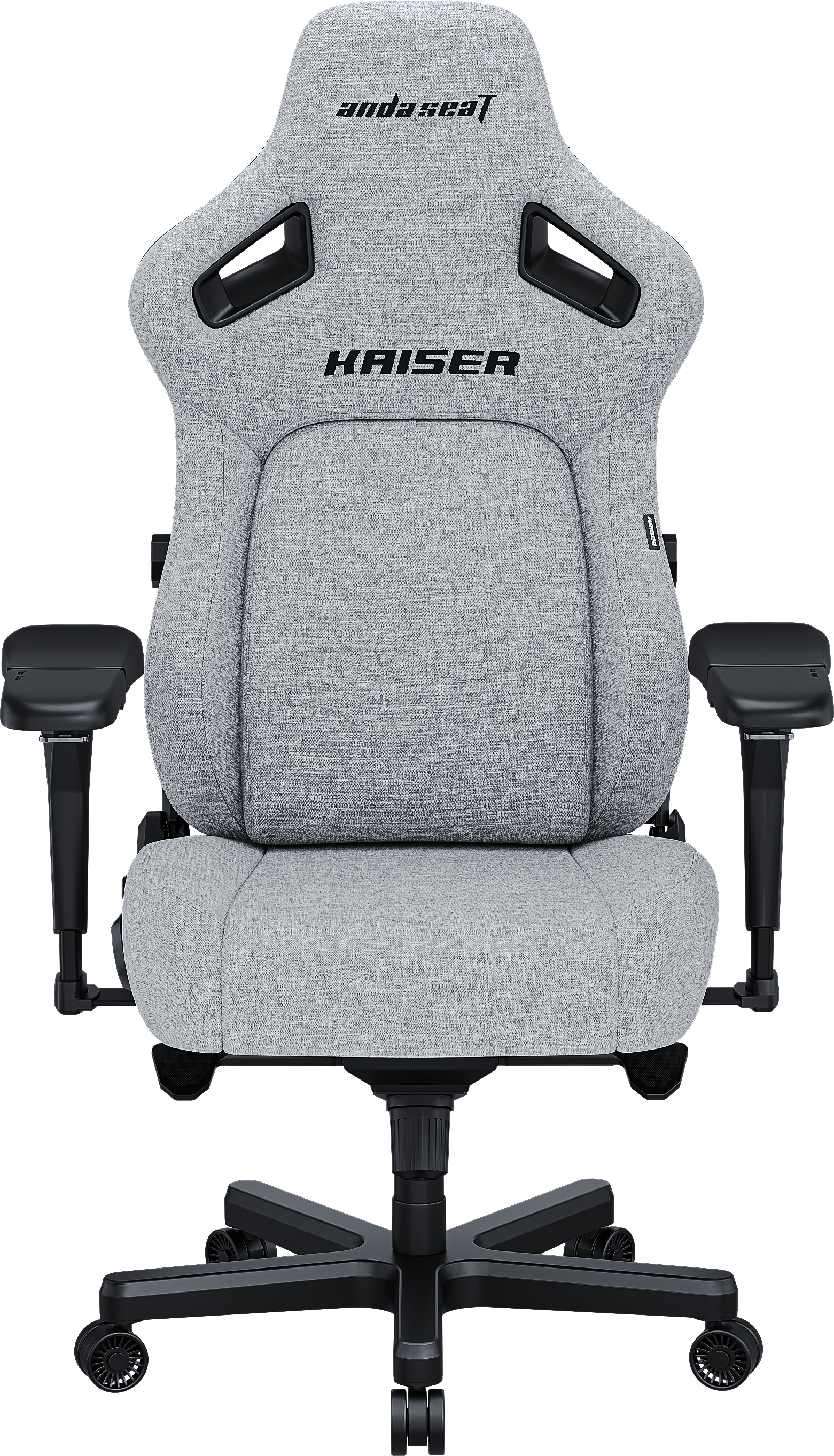 AndaSeat Kaiser 4 Premium Large Gaming Chair in Grey Fabric