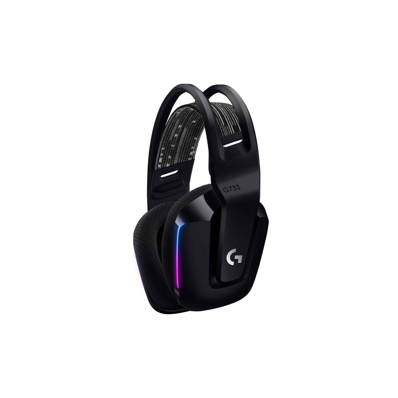 Logitech G733 LIGHTSPEED Wireless RGB Gaming Headset in Black