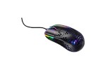 XTRFY MZ1 ZY'S Rail Ultra Light Gaming Mouse - Transparent Black